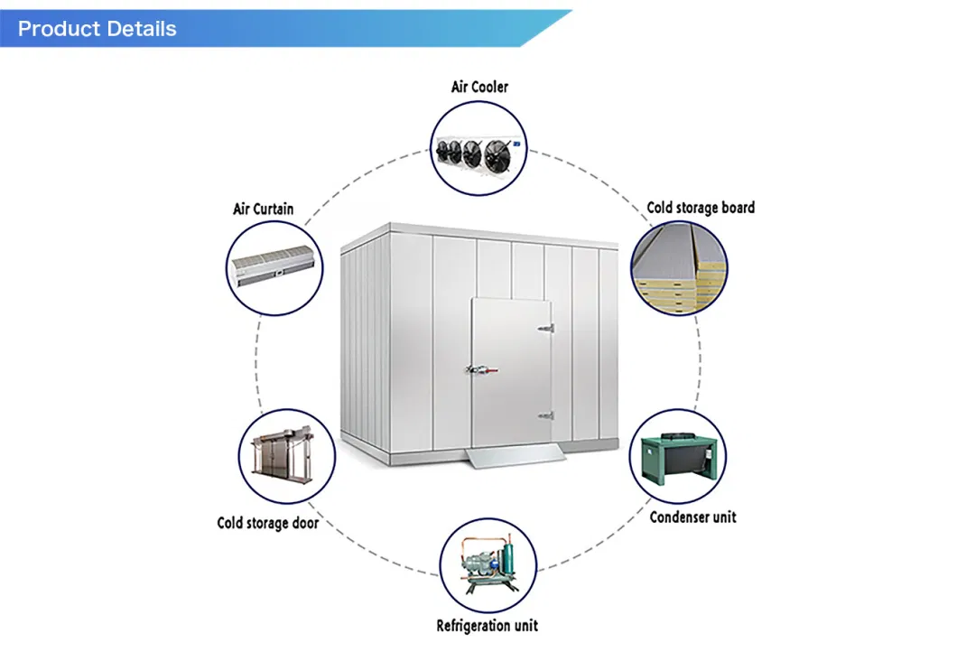 Runte Refrigeration Equipment Supermarket Restaurant Big Size for Potatoes